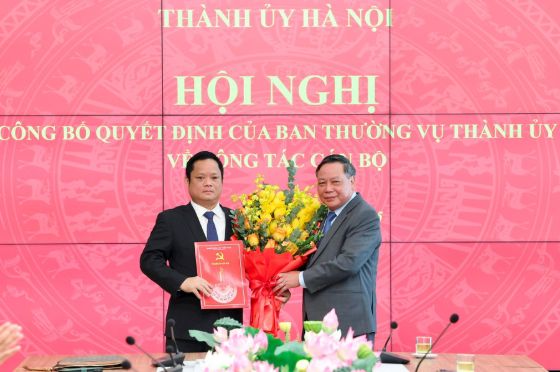 Ảnh của Ông Vũ Minh Tuấn giữ chức Phó Trưởng Ban Tuyên giáo và Dân vận Thành ủy Hà Nội